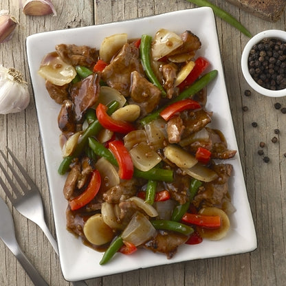 InnovAsian Cuisine Black Pepper Steak, 3 x 5.19 lb Case - DOT product image 5