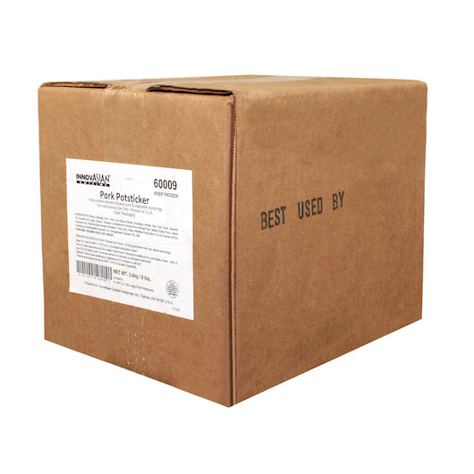 InnovAsian Cuisine Japanese Style Pork Potstickers, 4 x 2 lb Case - DOT product image 4
