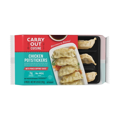 Carry Out Cuisine CHICKEN POTSTICKERs, 6 x 6.95 oz Case - DOT product image 5
