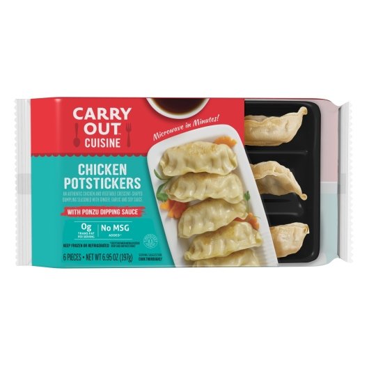Carry Out Cuisine CHICKEN POTSTICKERs, 6 x 6.95 oz Case - DOT product image 6