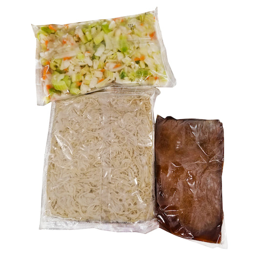 InnovAsian Cuisine Vegetable Lo Mein, 4 x 4 lb Case - Frozen Vegetables & Sides