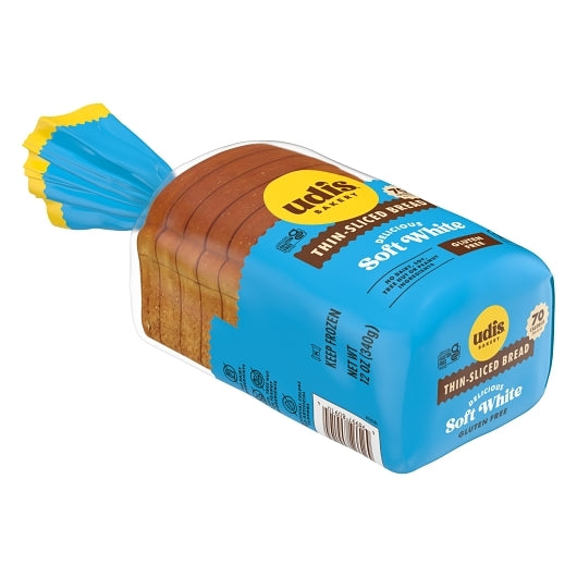 Udis Delicious White Bread, 8 x 12 oz Case - DOT product image 3
