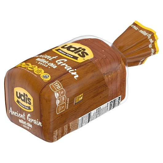 Udi's MILLET CHIA Bread, 8 x 14.3 oz Case - DOT product image 2