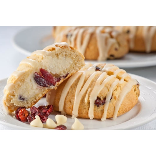 Aphrodite Divine Confections Cranberry White Chocolate Toga, 1 x 54 each Case - Bakery & Desserts