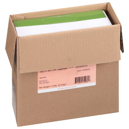 Savory Choice Halal Vegetable Broth Concentrate Bag-In-Box, 1 x 12 lb Case - DOT product image 5