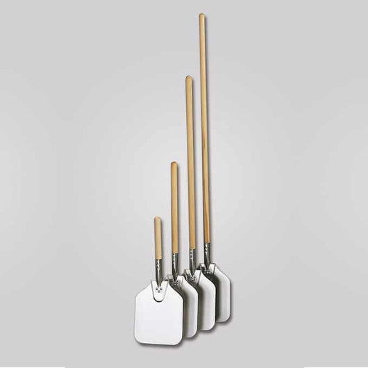 American Metalcraft 12 Inch X 14 Inch 35.5 Inch Aluminum Blade Pizza Peel with Wood Handle, 1 x 1 each Case - Kitchen