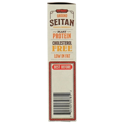 Upton's Naturals Ground Seitan, 6 x 8 oz Case - Alternate product angle or state