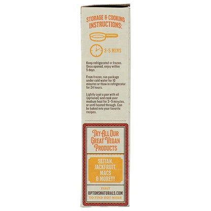 Upton's Naturals Ground Seitan, 6 x 8 oz Case - Alternate product angle or state