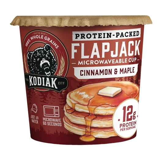 Kodiak Cinnamon & Maple Flapjack Cup, 12 x 2.26 oz Case - DOT product image 6