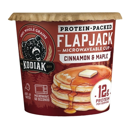 Kodiak Cinnamon & Maple Flapjack Cup, 12 x 2.26 oz Case - DOT product image 6