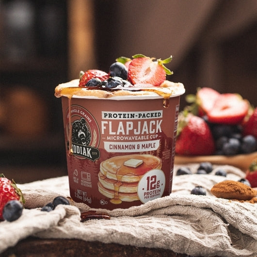 Kodiak Cinnamon & Maple Flapjack Cup, 12 x 2.26 oz Case - DOT product image 7