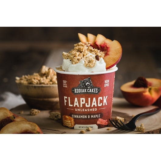 Kodiak Cinnamon & Maple Flapjack Cup, 12 x 2.26 oz Case - DOT product image 3