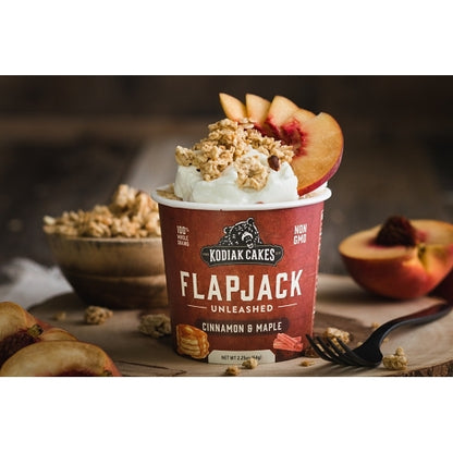 Kodiak Cinnamon & Maple Flapjack Cup, 12 x 2.26 oz Case - DOT product image 3