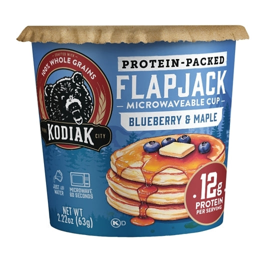 Kodiak Blueberry & Maple Flapjack Cup, 12 x 2.22 oz Case - DOT product image 6