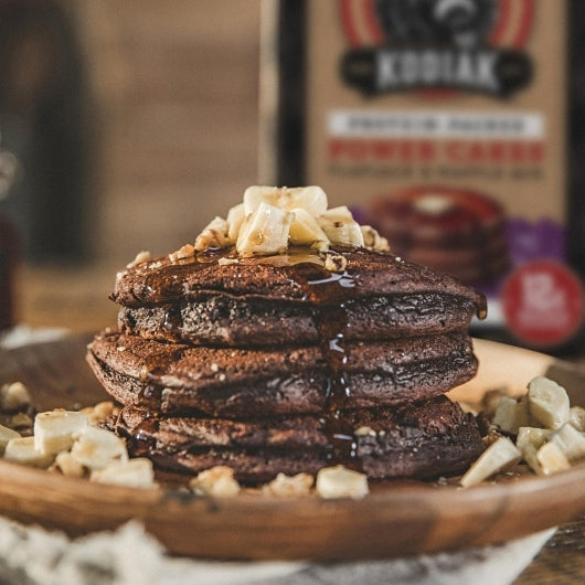 Kodiak Cakes Dark Chocolate Protein Flapjack and Waffle Mix, 6 x 18 oz Case - DOT product image 4
