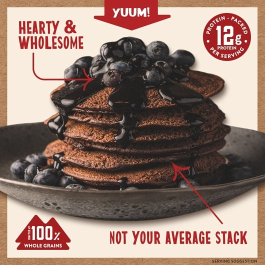 Kodiak Cakes Dark Chocolate Protein Flapjack and Waffle Mix, 6 x 18 oz Case - DOT product image 7