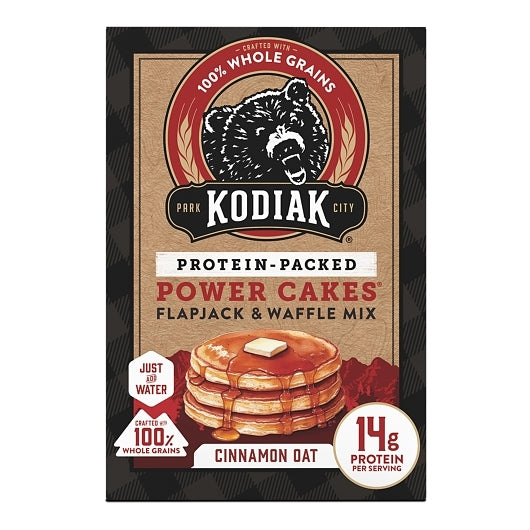 Kodiak Cinnamon Oat Flapjack Power Cakes, 6 x 20 oz Case - DOT product image 5