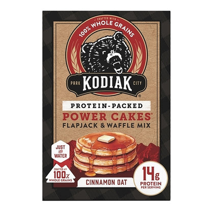 Kodiak Cinnamon Oat Flapjack Power Cakes, 6 x 20 oz Case - DOT product image 5