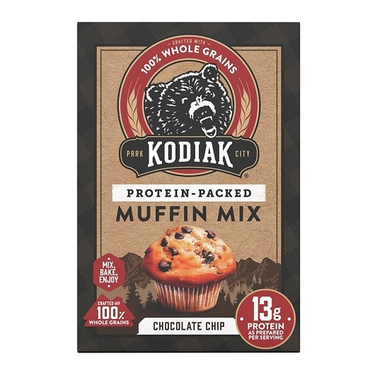 Kodiak Chocolate Chip Muffin Mix, 6 x 14 oz Case - Bakery & Desserts