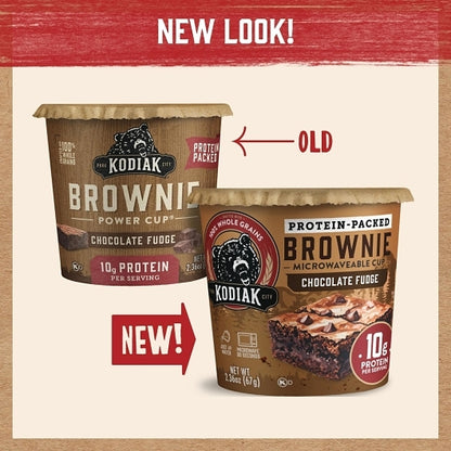 Kodiak Cakes Chocolate Fudge Brownie Mix In A Cup, 12 x 2.36 oz Case - DOT product image 5