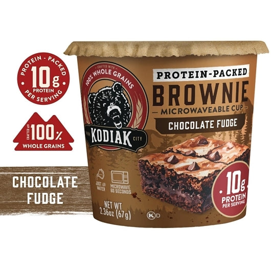 Kodiak Cakes Chocolate Fudge Brownie Mix In A Cup, 12 x 2.36 oz Case - DOT product image 6