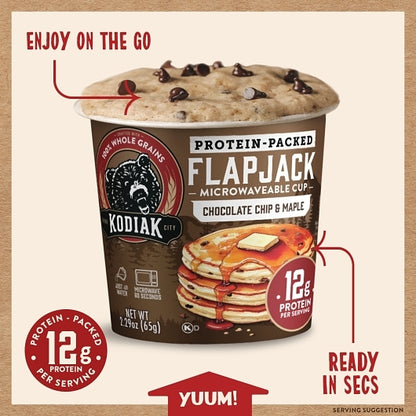 Kodiak Cakes Chocolate Chip Cup, 12 x 1.7 oz Case - DOT product image 8