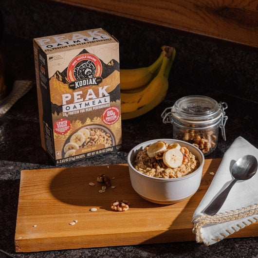 Kodiak Peak Power Up Banana Nut Oatmeal, 6 x 13.22 oz Case - Nuts & Seeds - image 2