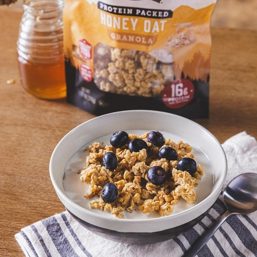 Kodiak Cakes Honey Oat Granola Pouch Master, 5 x 11 oz Case - Pantry Ingredients - image 2
