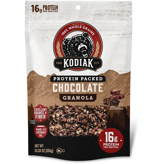Kodiak Chocolate Granola Pouch, 5 x 11 oz Case - Breakfast Foods