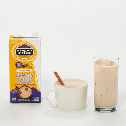 Oregon Chai The Original Organic Chai Tea Latte, 6 x 32 oz Case - DOT product image 8