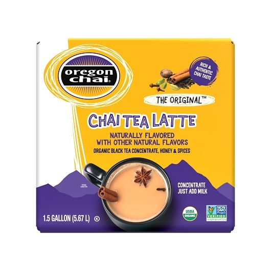 Oregon Chai The Original Chai Tea Latte, 1 x 1 GA Case - Coffee & Tea