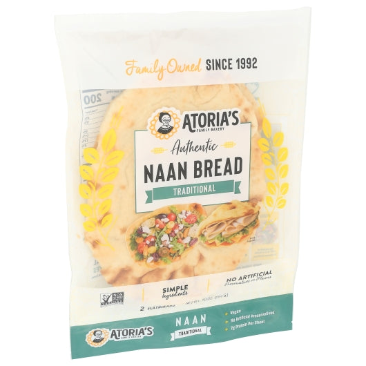 California Lavash Retail Traditional Naan Flatbread - Non-GMO - Vegan Kosher, 8 x 10 oz Case - DOT product image 3