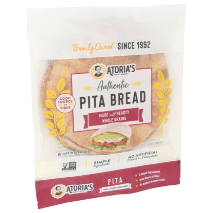 California Lavash Thin 7 inch Whole Grain Pita - Thin & Pocketed, 8 x 12 oz Case - DOT product image 3