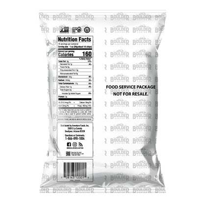 Boulder Canyon Kettle Chips Natural Flavor, 8 x 16 oz Case - Alternate product angle or state