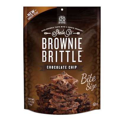Sheila G's Chocolate Chip Brownie Brittle, 8 x 8 each Case - Bakery & Desserts