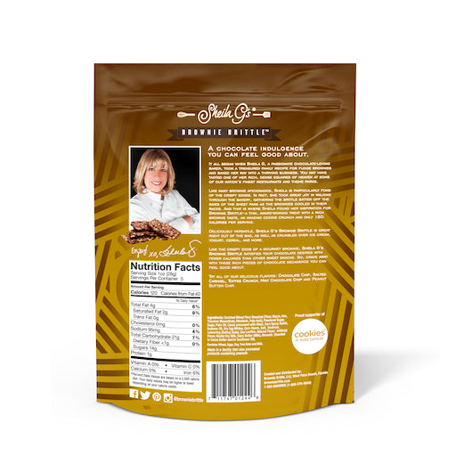 Sheila G's Brownie Brittle Toffee Crunch, 6 x 5 oz Case - Bakery & Desserts