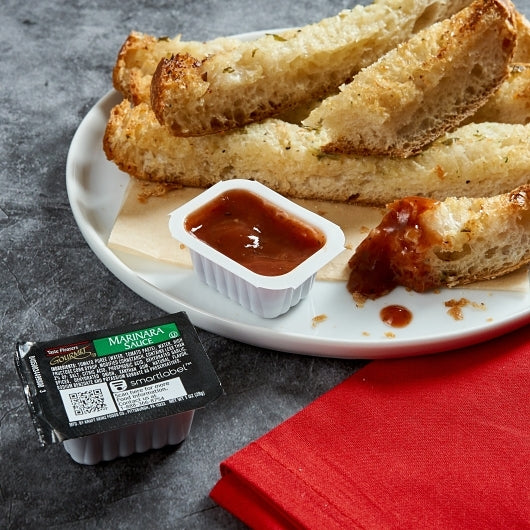 Tatse Pleasers Gourmet Marinara Sauce, 100 x 1 oz Case - DOT product image 4