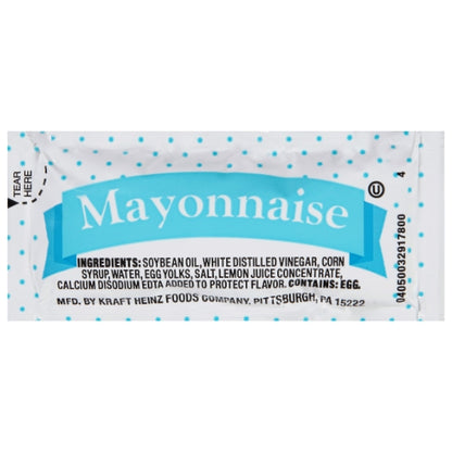 Portion Pac Mayonnaise Single Serve Packets, 200 x 9 GR Case - Condiments & Sauces