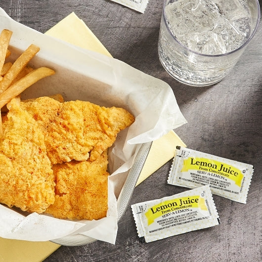 Portion Pac Lemon Juice, 200 x 4 GR Case - DOT product image 3