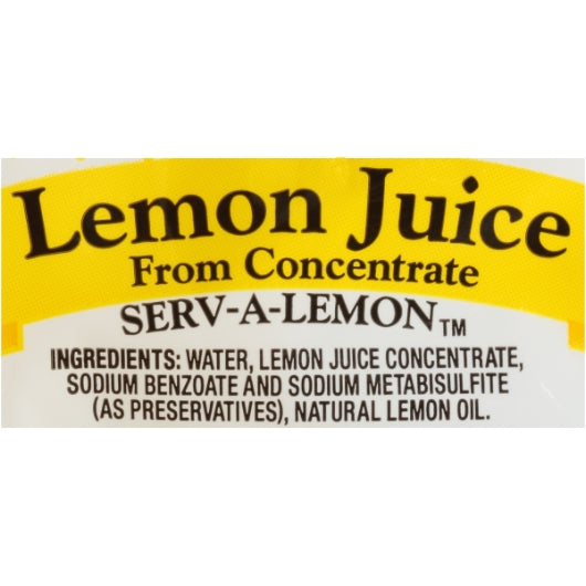Portion Pac Lemon Juice, 200 x 4 GR Case - DOT product image 7