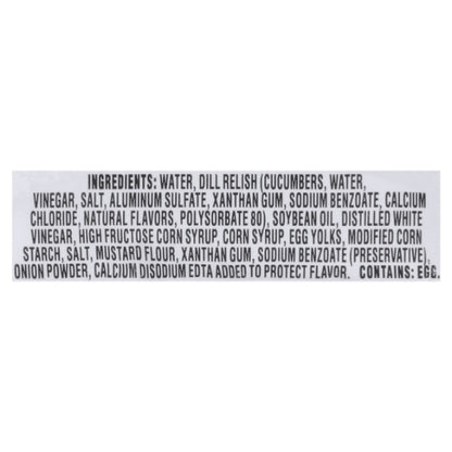 Ppi Single Serve Tartar Sauce Single Serve, 200 x 12 GR Case - DOT product image 7
