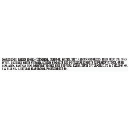 Portion Pac Tray Pack Relish Bulk, 8 x 1.7 lb Case - DOT product image 5