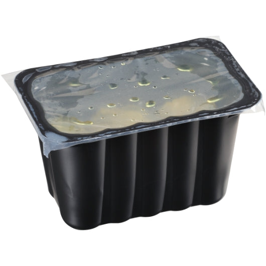 Taste Pleasers Dill Portion Pac Tray Pack Pickle Chip Bulk, 8 x 1 lb Case - Condiments & Sauces