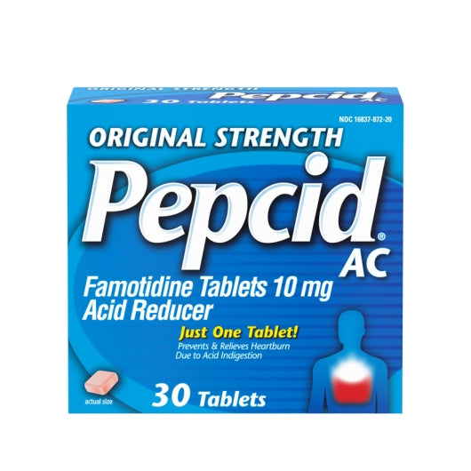 Pepcid Complete Acid Reducer Tablets, 6 x 6 x 30 ct Case - Health & Personal Care