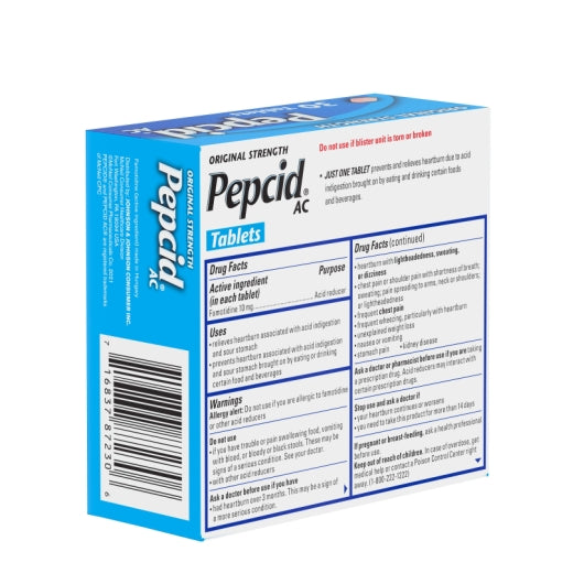 Pepcid Complete Acid Reducer Tablets, 6 x 6 x 30 ct Case - DOT product image 5