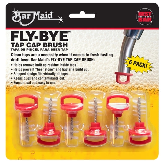 Bar Maid Fly-Bye Tap Cap Brush, 1 x 6 ct Case - DOT product image 2