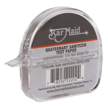 Natural Sources Black Sani-Maid Paper Quaternary Sanitizer Test, 12 x 100 ct Case - DOT product image 2