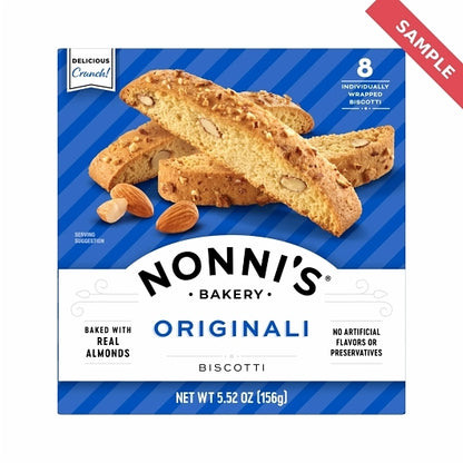 NONNI's FOOD COMPANY Original Biscotti, 6 x 6 each Case - Bakery & Desserts