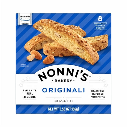 NONNI'S FOOD COMPANY ORIGINAL BISCOTTI, 6 x 6 each Case - DOT product image 2