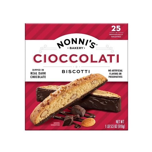 Nonni's Bakery Cioccolati Biscotti, 4 x 25 x 25 each Case - Bakery & Desserts - image 2